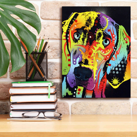 Image of 'Weimaraner' by Dean Russo, Giclee Canvas Wall Art,12x16