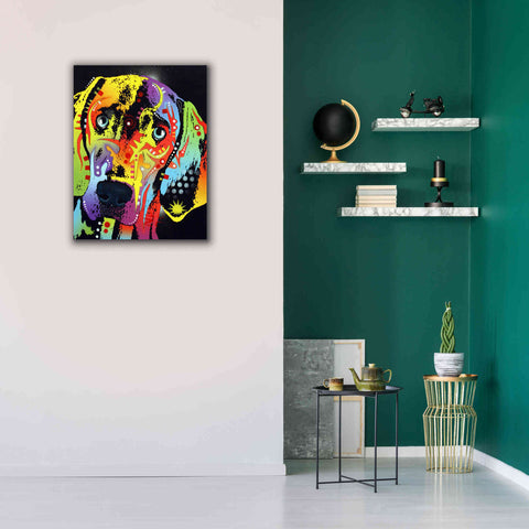 Image of 'Weimaraner' by Dean Russo, Giclee Canvas Wall Art,26x34