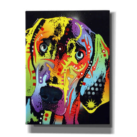 'Weimaraner' by Dean Russo, Giclee Canvas Wall Art