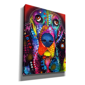 'Basset 2' by Dean Russo, Giclee Canvas Wall Art