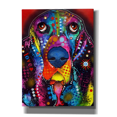 Image of 'Basset 2' by Dean Russo, Giclee Canvas Wall Art