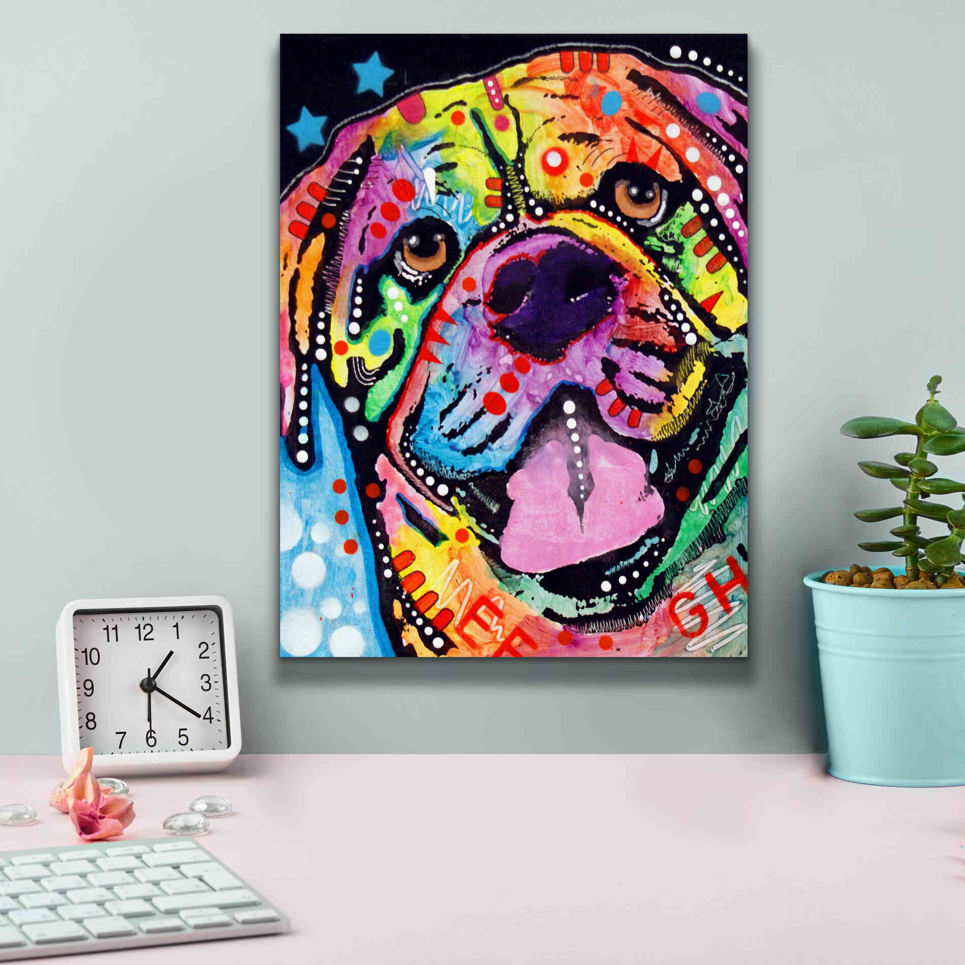 'Bosco' by Dean Russo, Giclee Canvas Wall Art,12x16