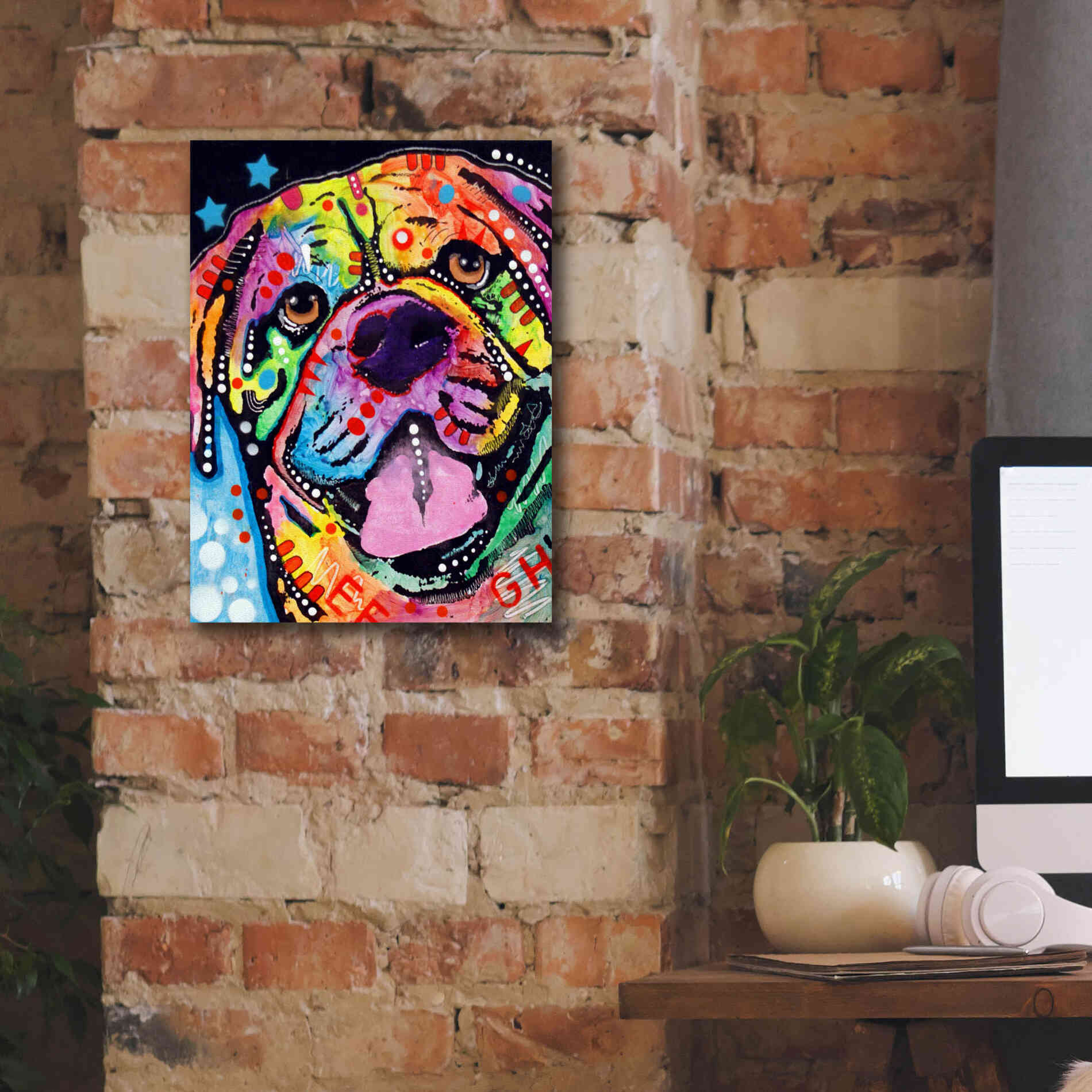 'Bosco' by Dean Russo, Giclee Canvas Wall Art,12x16