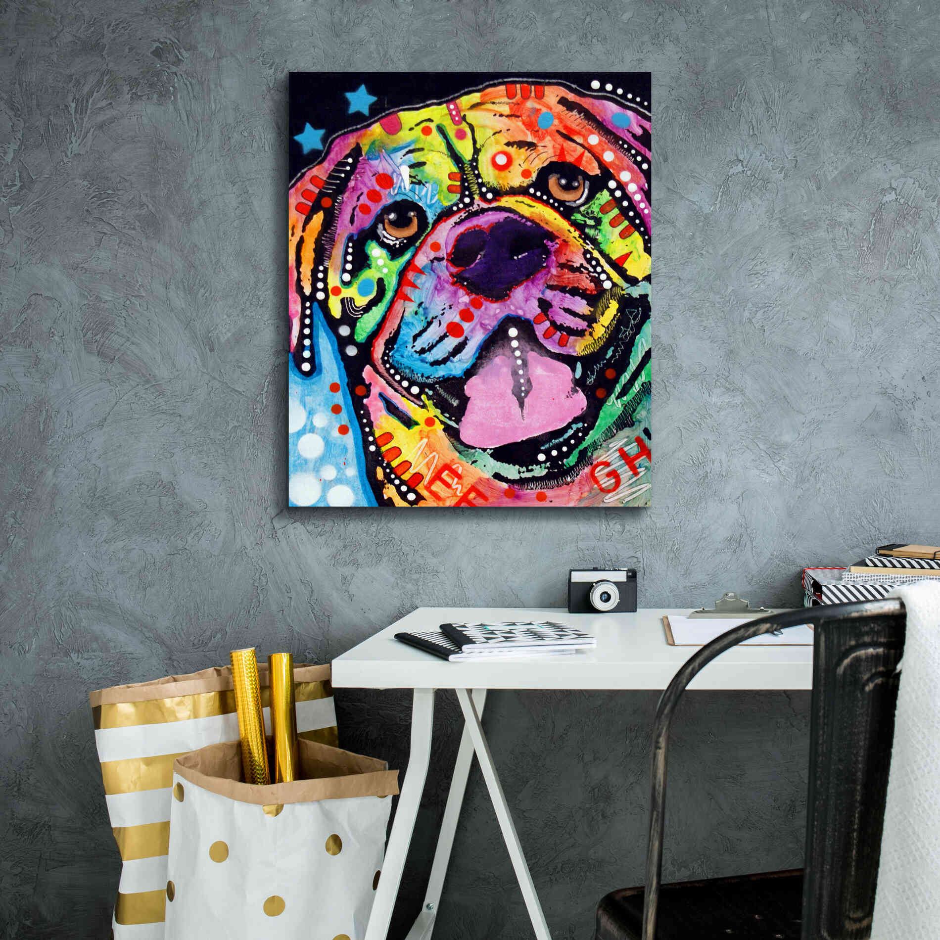 'Bosco' by Dean Russo, Giclee Canvas Wall Art,20x24