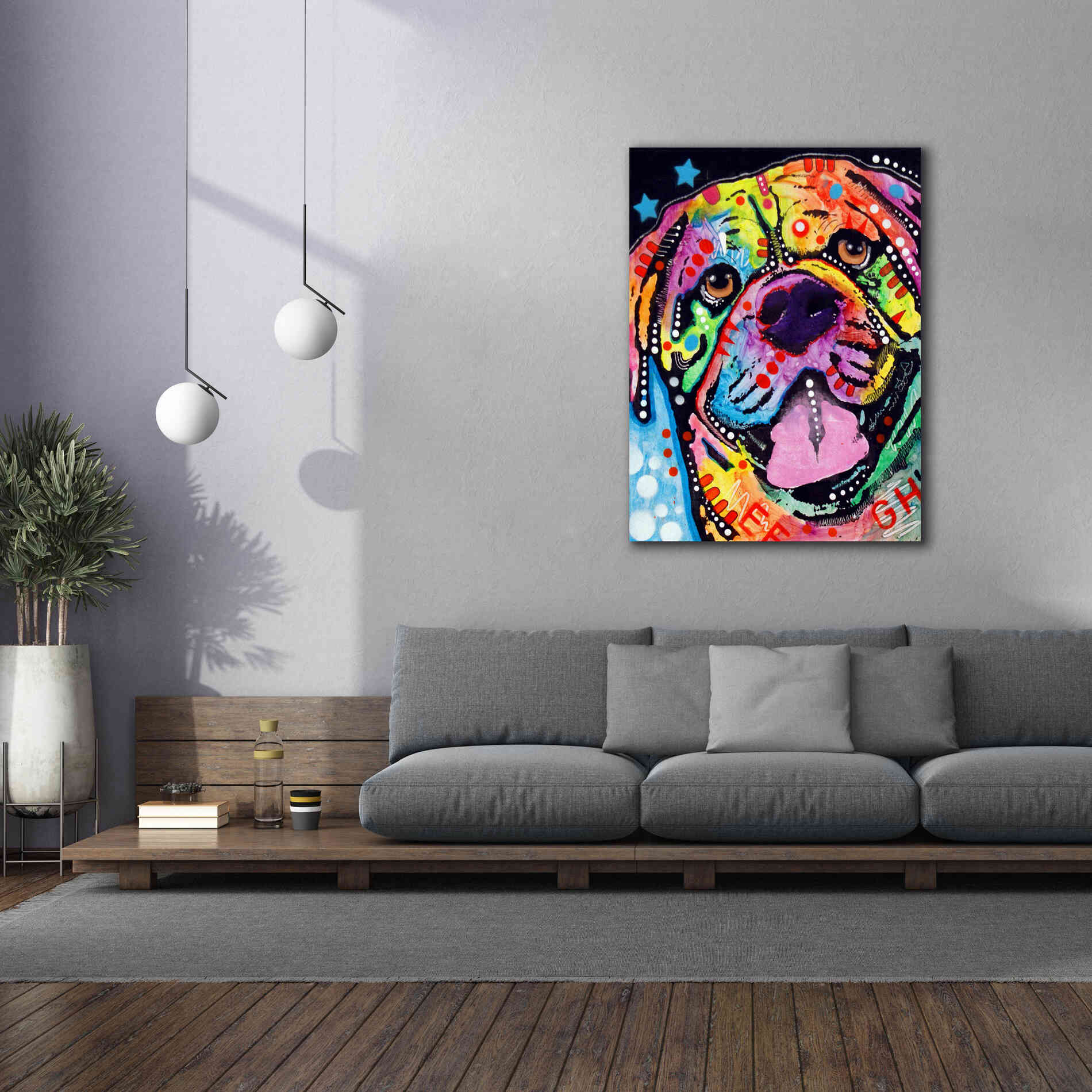 'Bosco' by Dean Russo, Giclee Canvas Wall Art,40x54