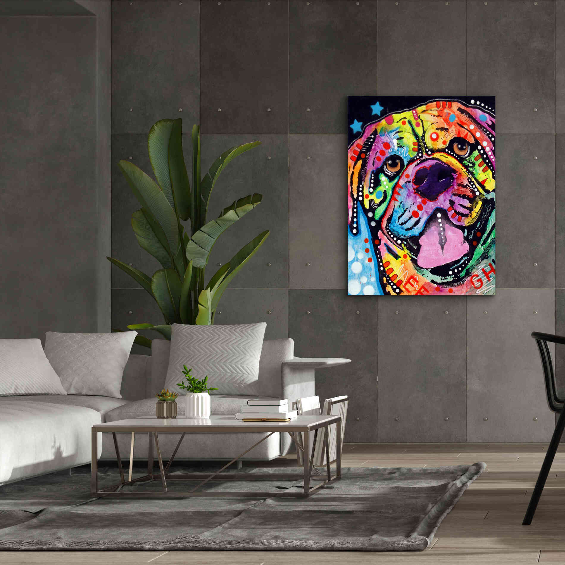 'Bosco' by Dean Russo, Giclee Canvas Wall Art,40x54