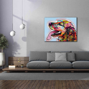 'Cocker Spaniel 1' by Dean Russo, Giclee Canvas Wall Art,54x40