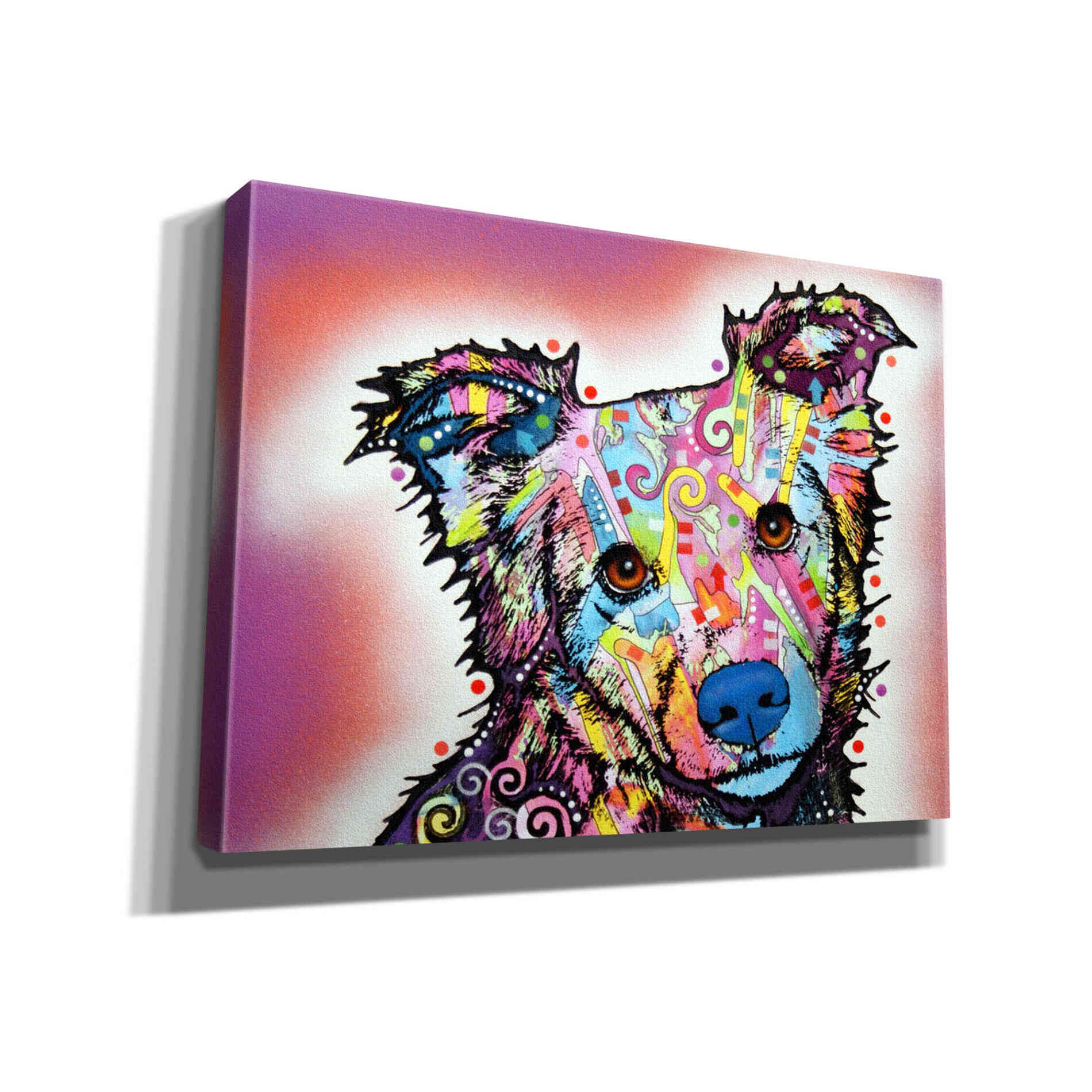 'Collied' by Dean Russo, Giclee Canvas Wall Art