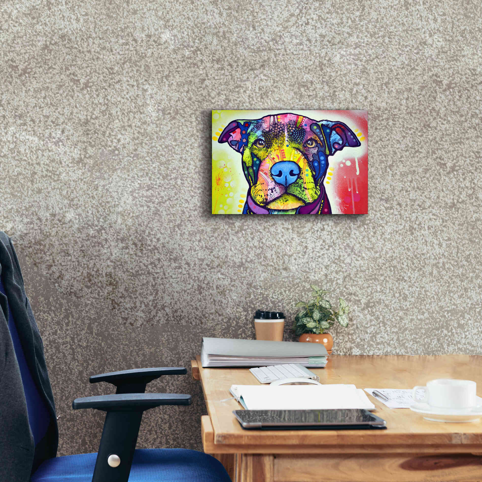 'Love A Bull This Years Love 2013 Part 1' by Dean Russo, Giclee Canvas Wall Art,18x12