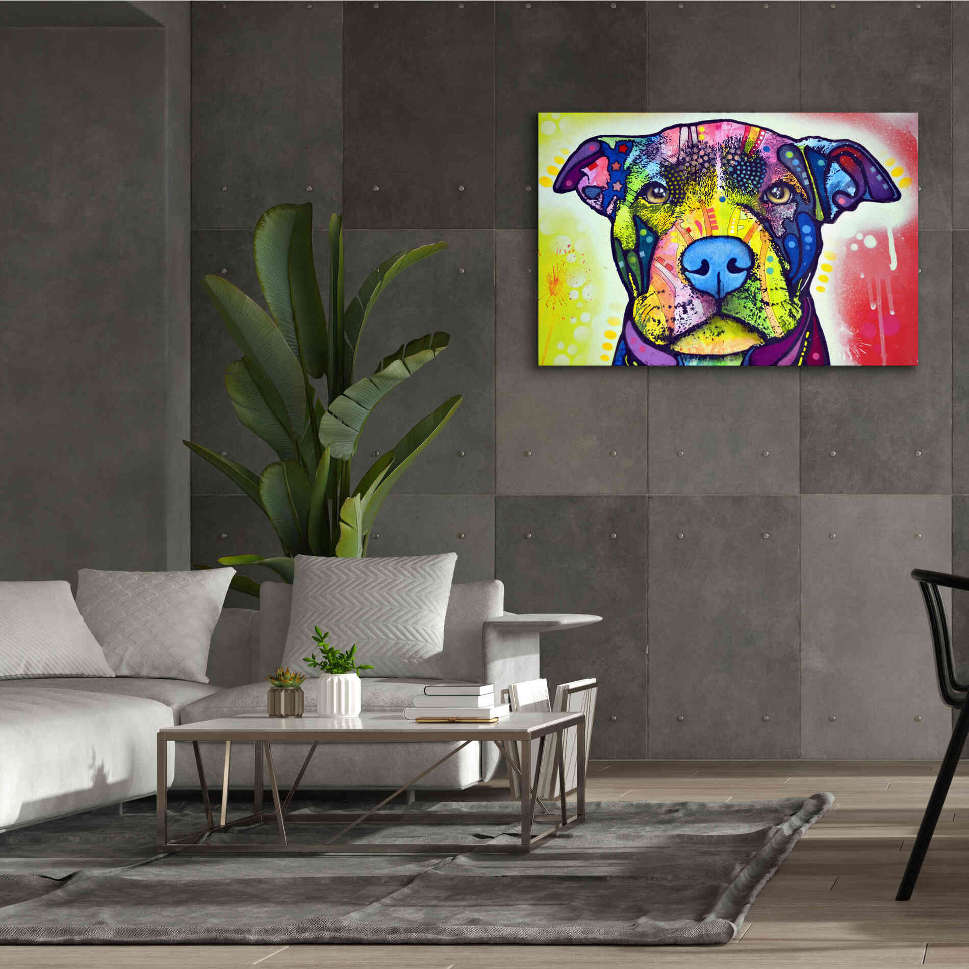 'Love A Bull This Years Love 2013 Part 1' by Dean Russo, Giclee Canvas Wall Art,60x40