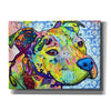 'Thoughtful Pit Bull This Years Love 2013 Part 2' by Dean Russo, Giclee Canvas Wall Art