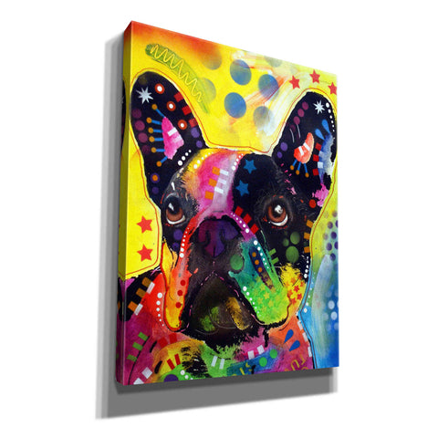 Image of 'French Bulldog 2' by Dean Russo, Giclee Canvas Wall Art