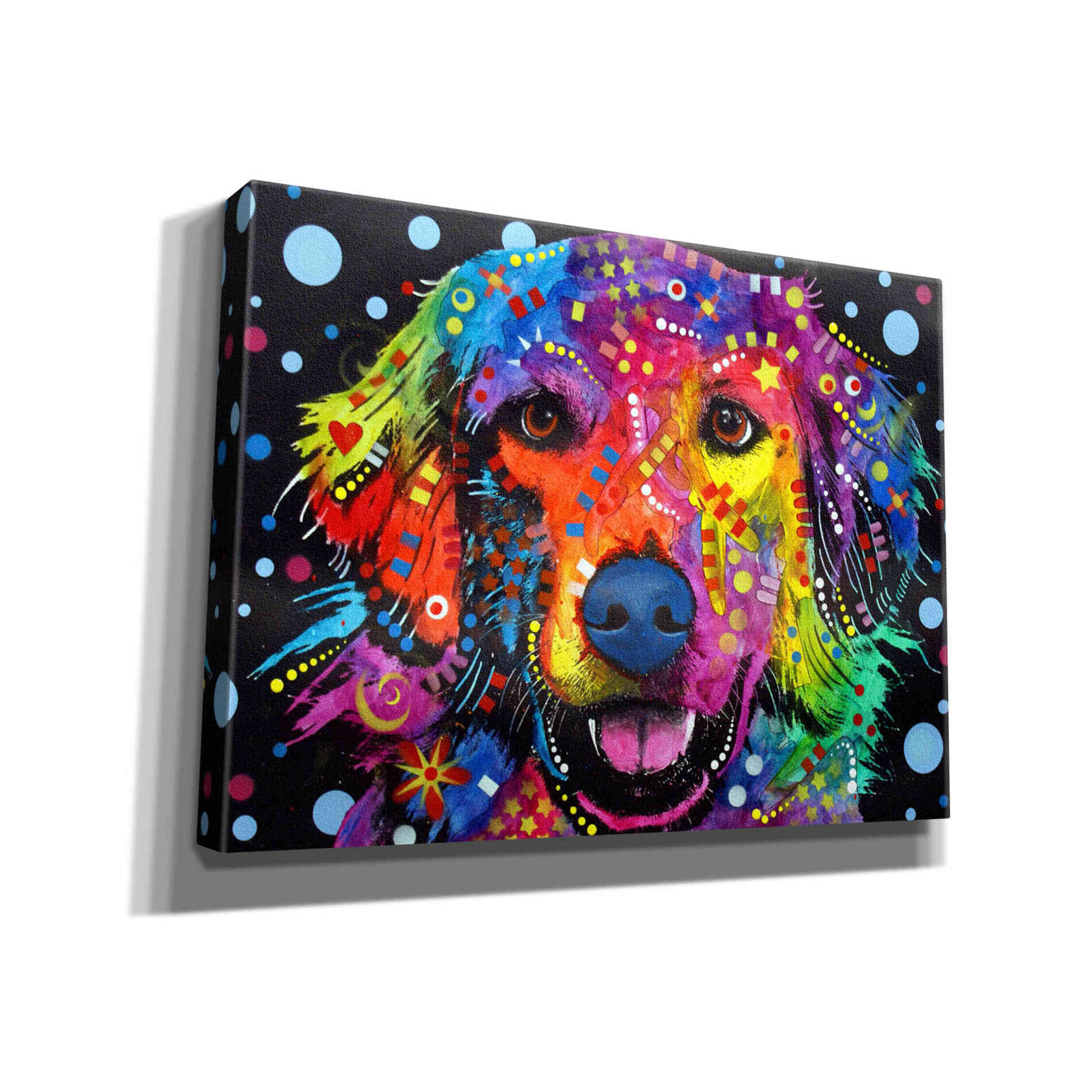 'Love Is Golden ' by Dean Russo, Giclee Canvas Wall Art