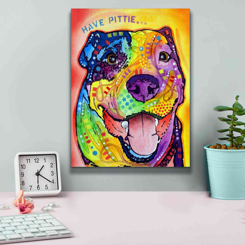 Image of 'Have Pittie' by Dean Russo, Giclee Canvas Wall Art,12x16