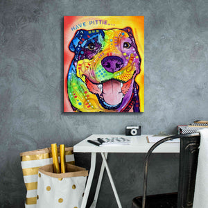 'Have Pittie' by Dean Russo, Giclee Canvas Wall Art,20x24