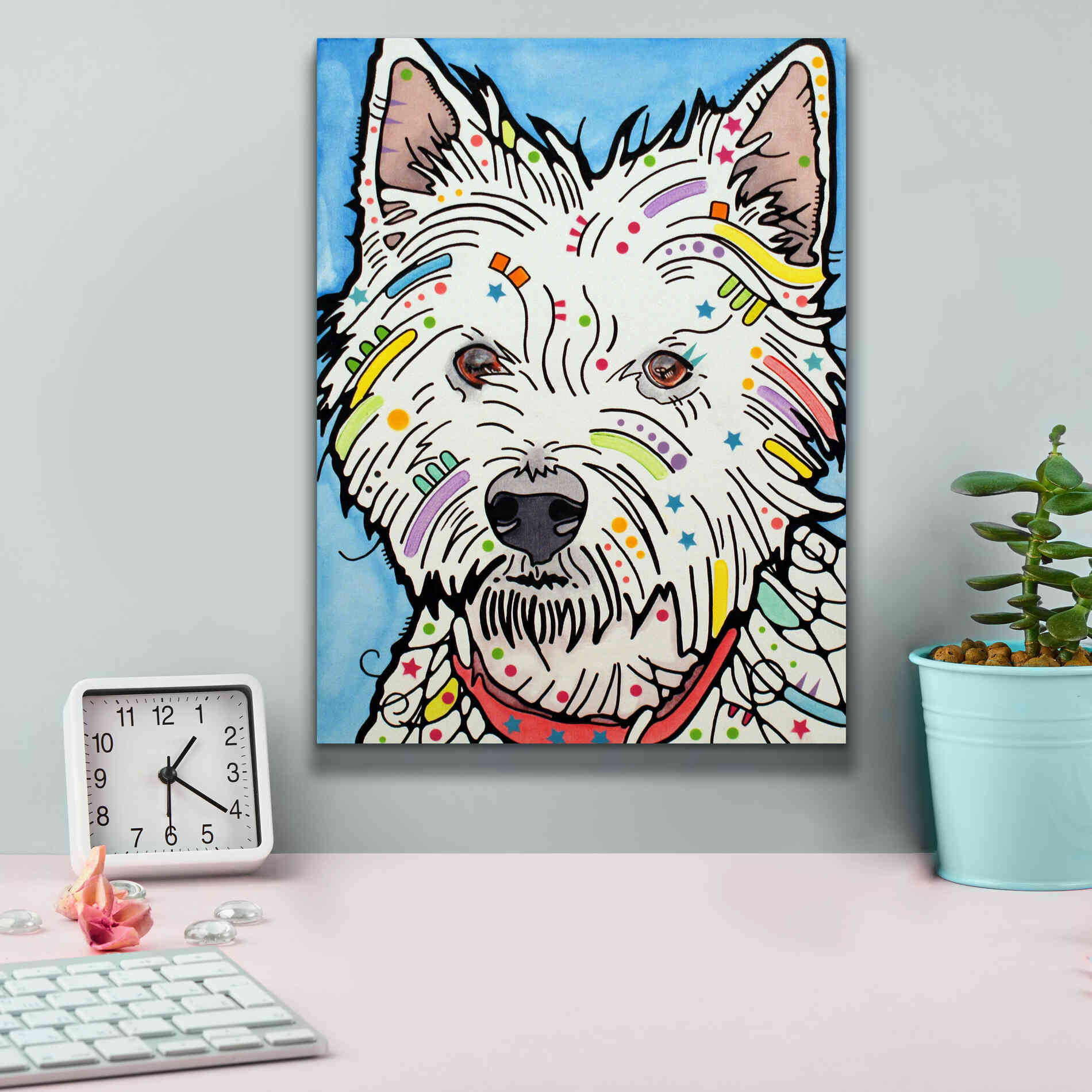 'Highland' by Dean Russo, Giclee Canvas Wall Art,12x16