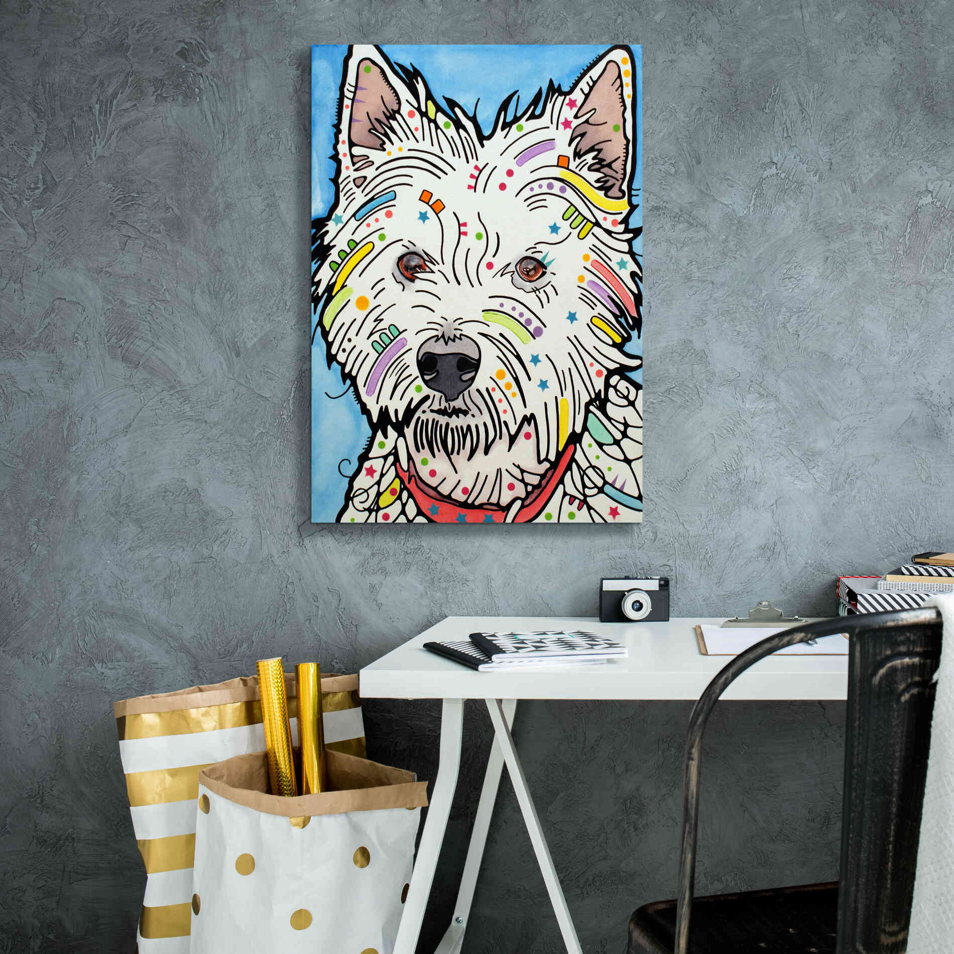 'Highland' by Dean Russo, Giclee Canvas Wall Art,18x26