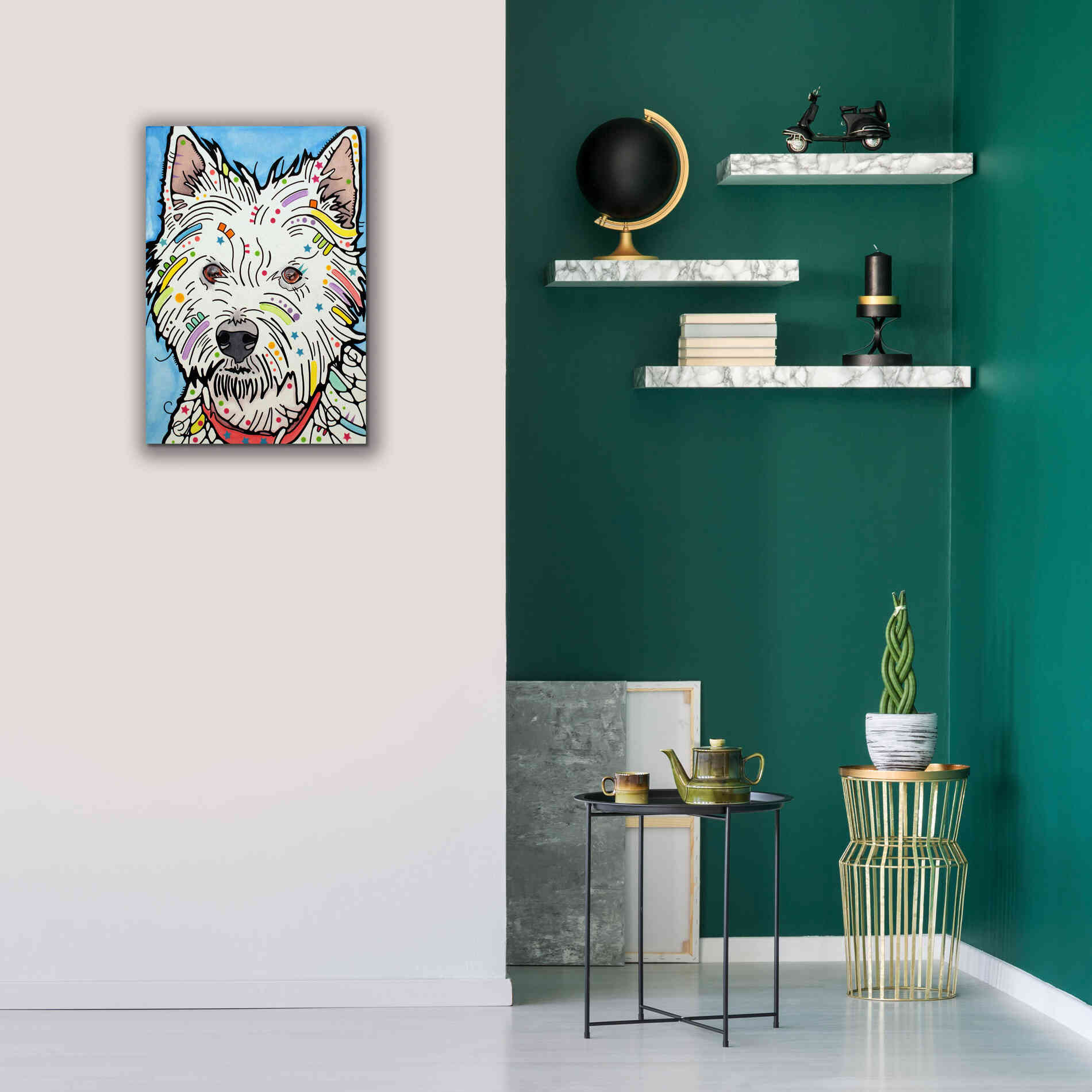 'Highland' by Dean Russo, Giclee Canvas Wall Art,18x26