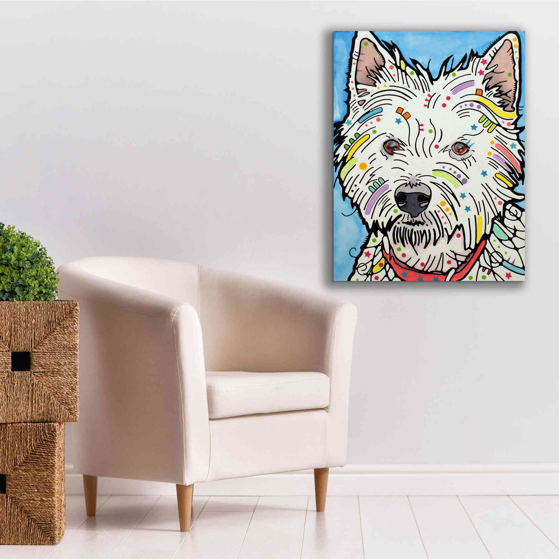 'Highland' by Dean Russo, Giclee Canvas Wall Art,26x34