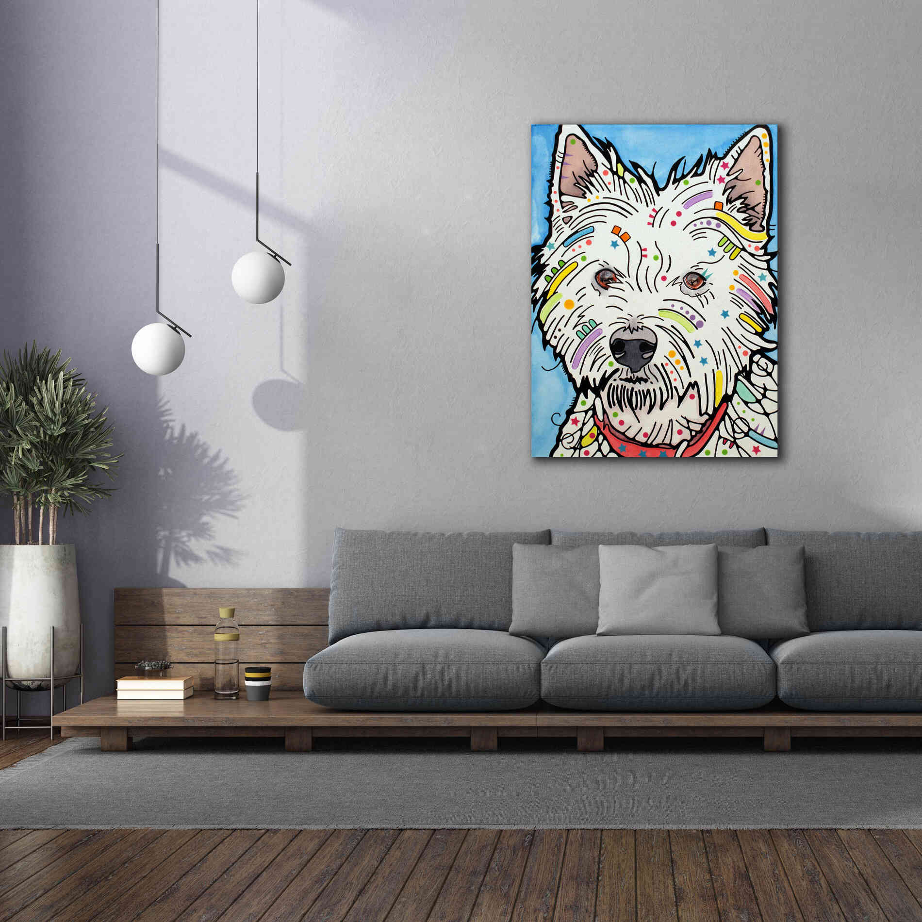 'Highland' by Dean Russo, Giclee Canvas Wall Art,40x54