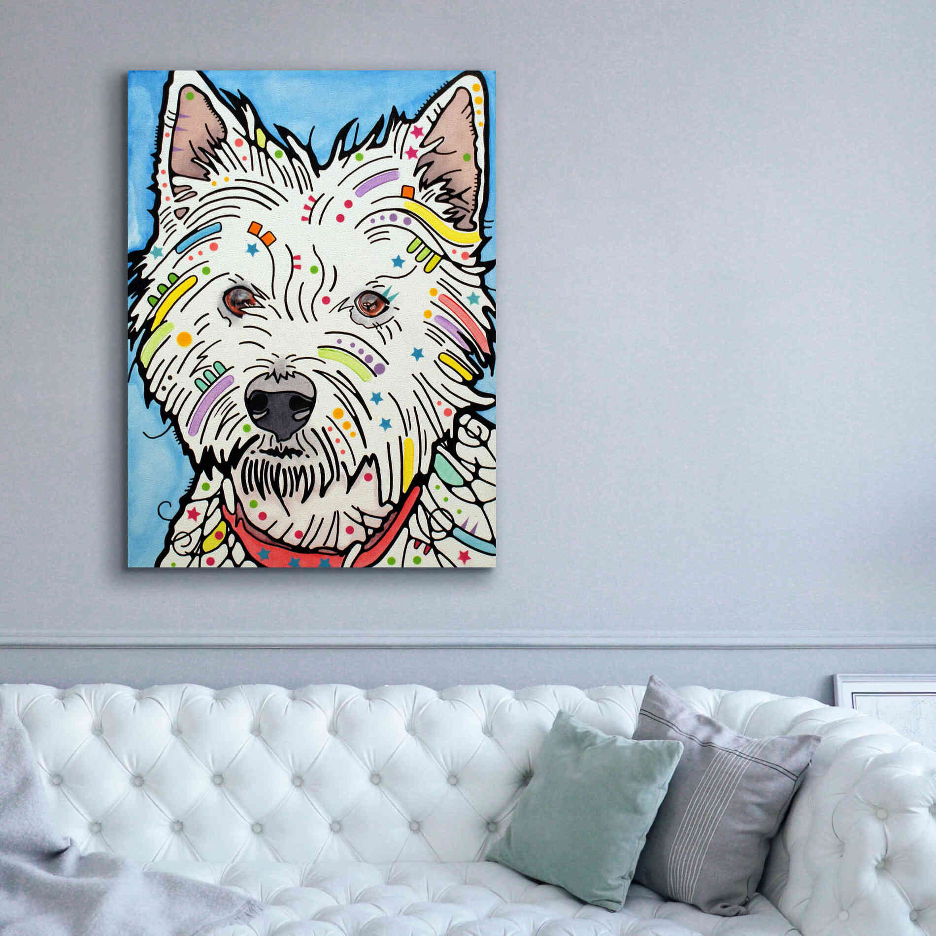 'Highland' by Dean Russo, Giclee Canvas Wall Art,40x54