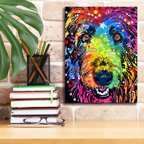 Image of 'Irish Wolfhound' by Dean Russo, Giclee Canvas Wall Art,12x16