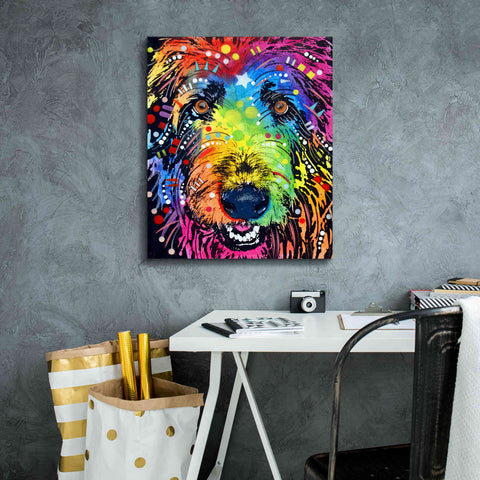 Image of 'Irish Wolfhound' by Dean Russo, Giclee Canvas Wall Art,20x24