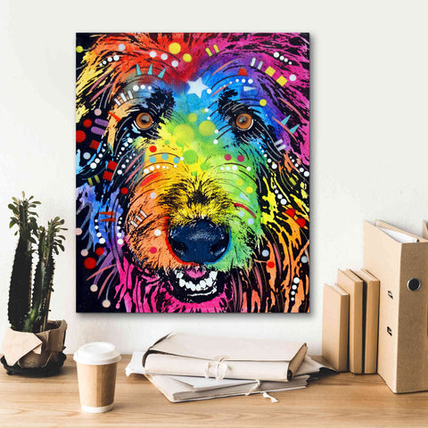 Image of 'Irish Wolfhound' by Dean Russo, Giclee Canvas Wall Art,20x24