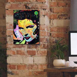 'Katherine Hepburn' by Dean Russo, Giclee Canvas Wall Art,12x16