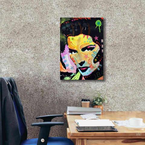 Image of 'Katherine Hepburn' by Dean Russo, Giclee Canvas Wall Art,18x26