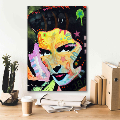 Image of 'Katherine Hepburn' by Dean Russo, Giclee Canvas Wall Art,18x26