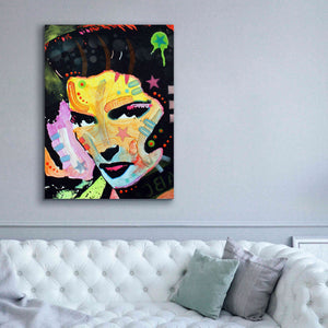 'Katherine Hepburn' by Dean Russo, Giclee Canvas Wall Art,40x54