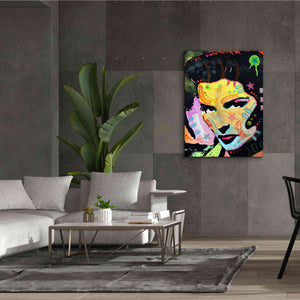 'Katherine Hepburn' by Dean Russo, Giclee Canvas Wall Art,40x54