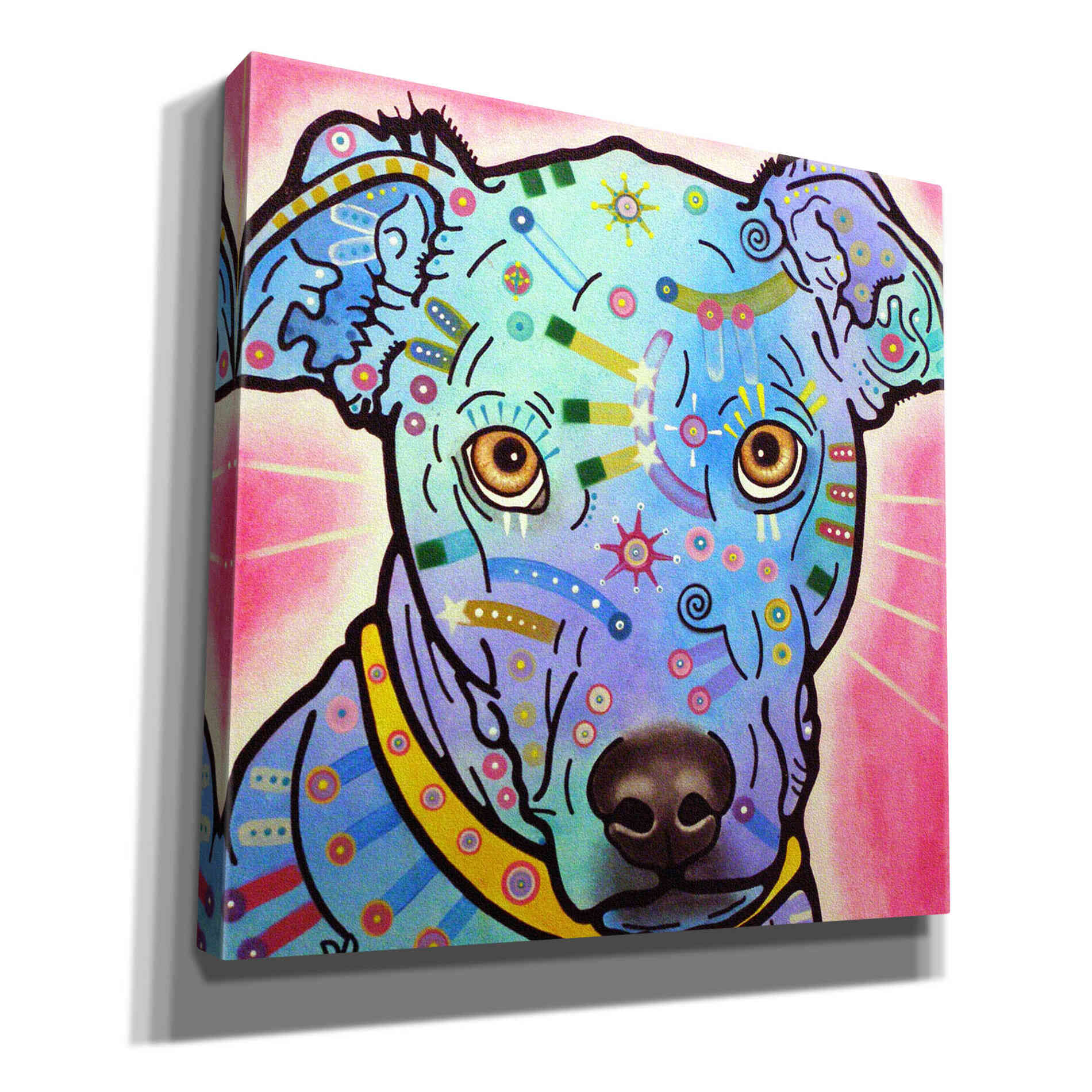 'Leer' by Dean Russo, Giclee Canvas Wall Art