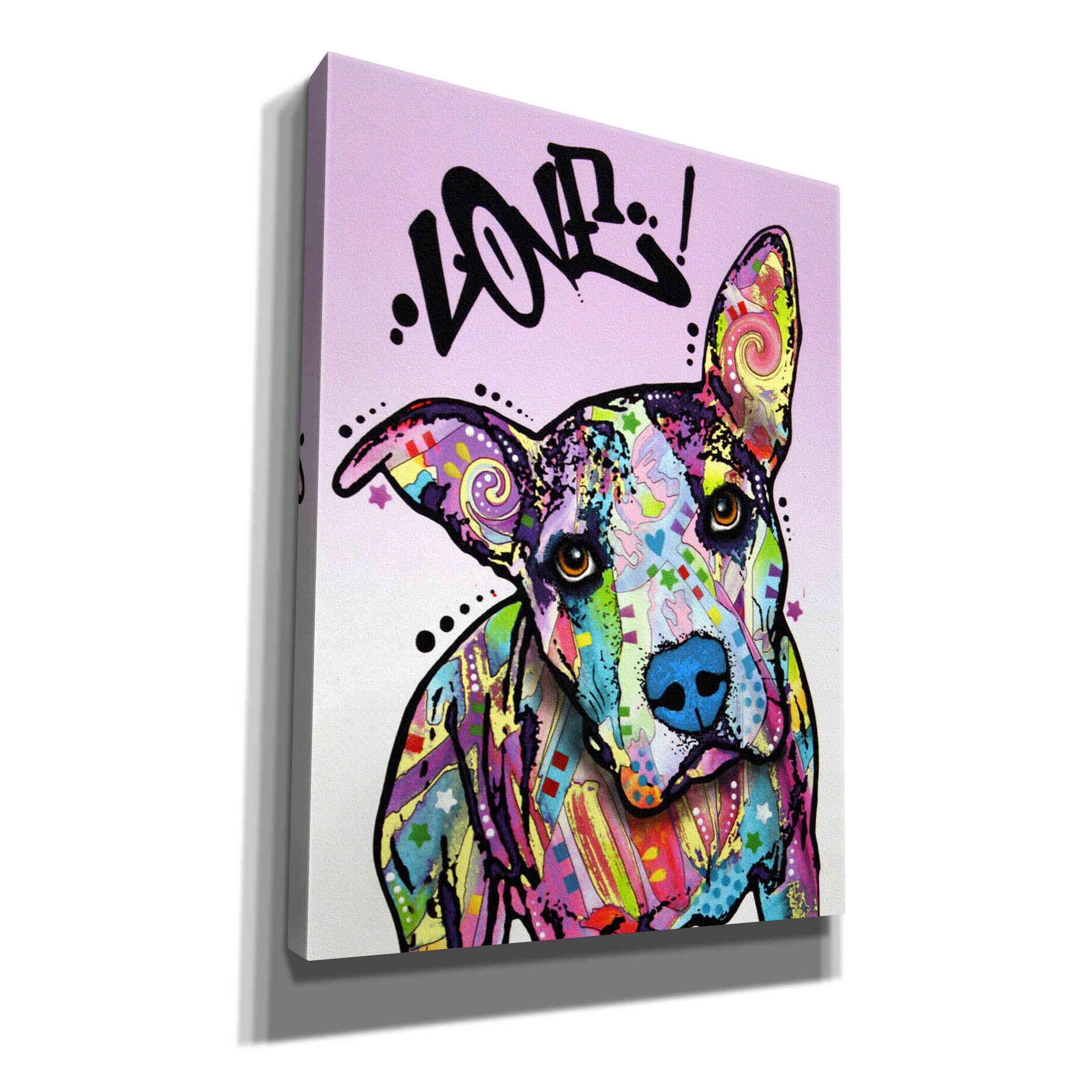 'Love!' by Dean Russo, Giclee Canvas Wall Art