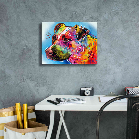 Image of 'Pit Bull 1059' by Dean Russo, Giclee Canvas Wall Art,16x12