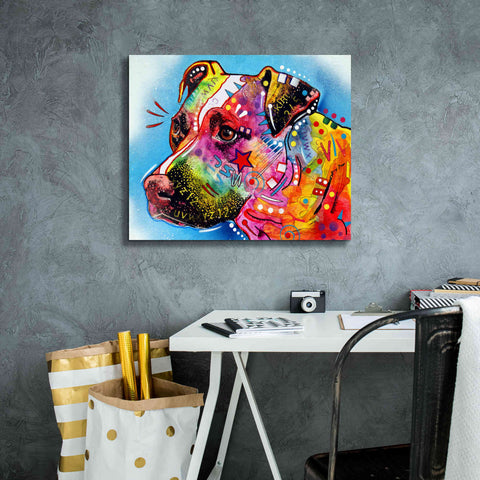 Image of 'Pit Bull 1059' by Dean Russo, Giclee Canvas Wall Art,24x20
