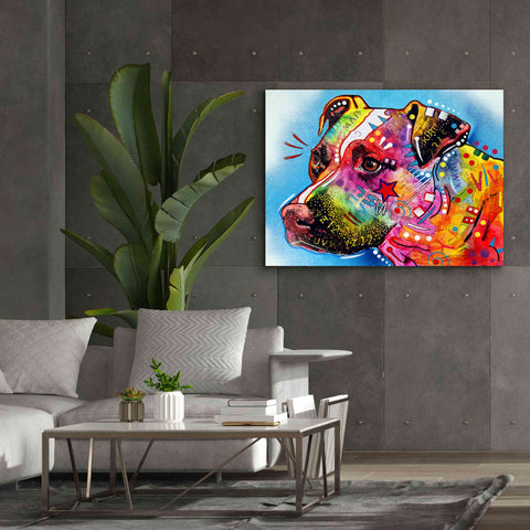 Image of 'Pit Bull 1059' by Dean Russo, Giclee Canvas Wall Art,54x40