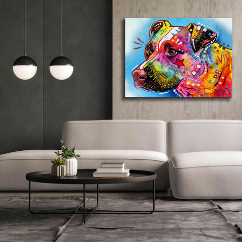 Image of 'Pit Bull 1059' by Dean Russo, Giclee Canvas Wall Art,54x40