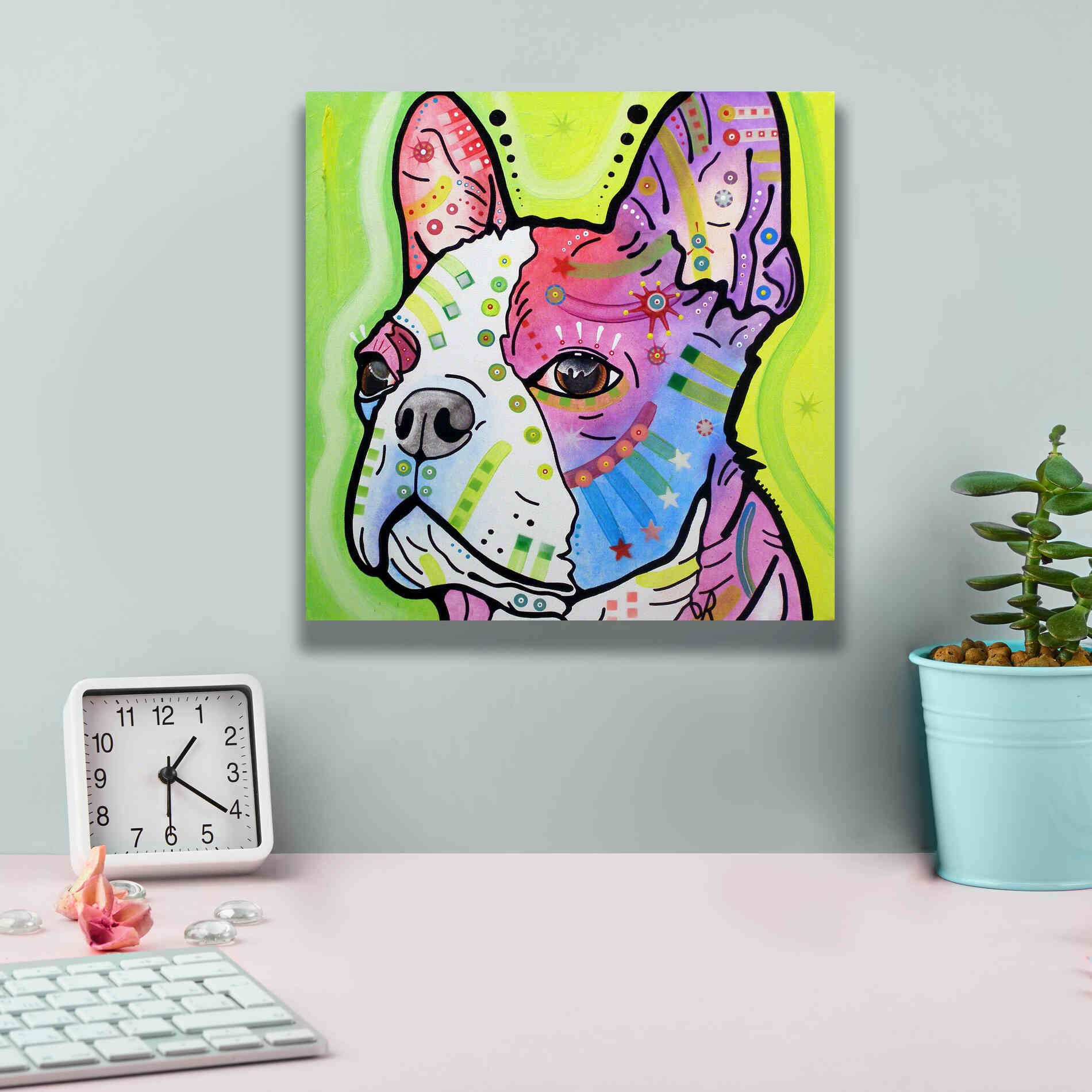 'Pride' by Dean Russo, Giclee Canvas Wall Art,12x12