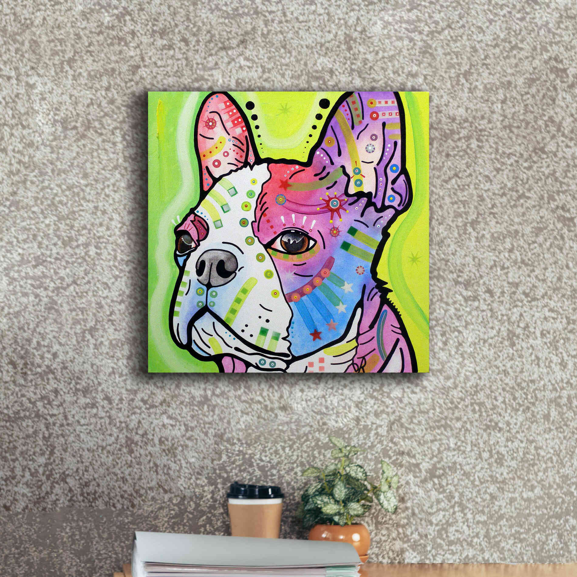 'Pride' by Dean Russo, Giclee Canvas Wall Art,18x18