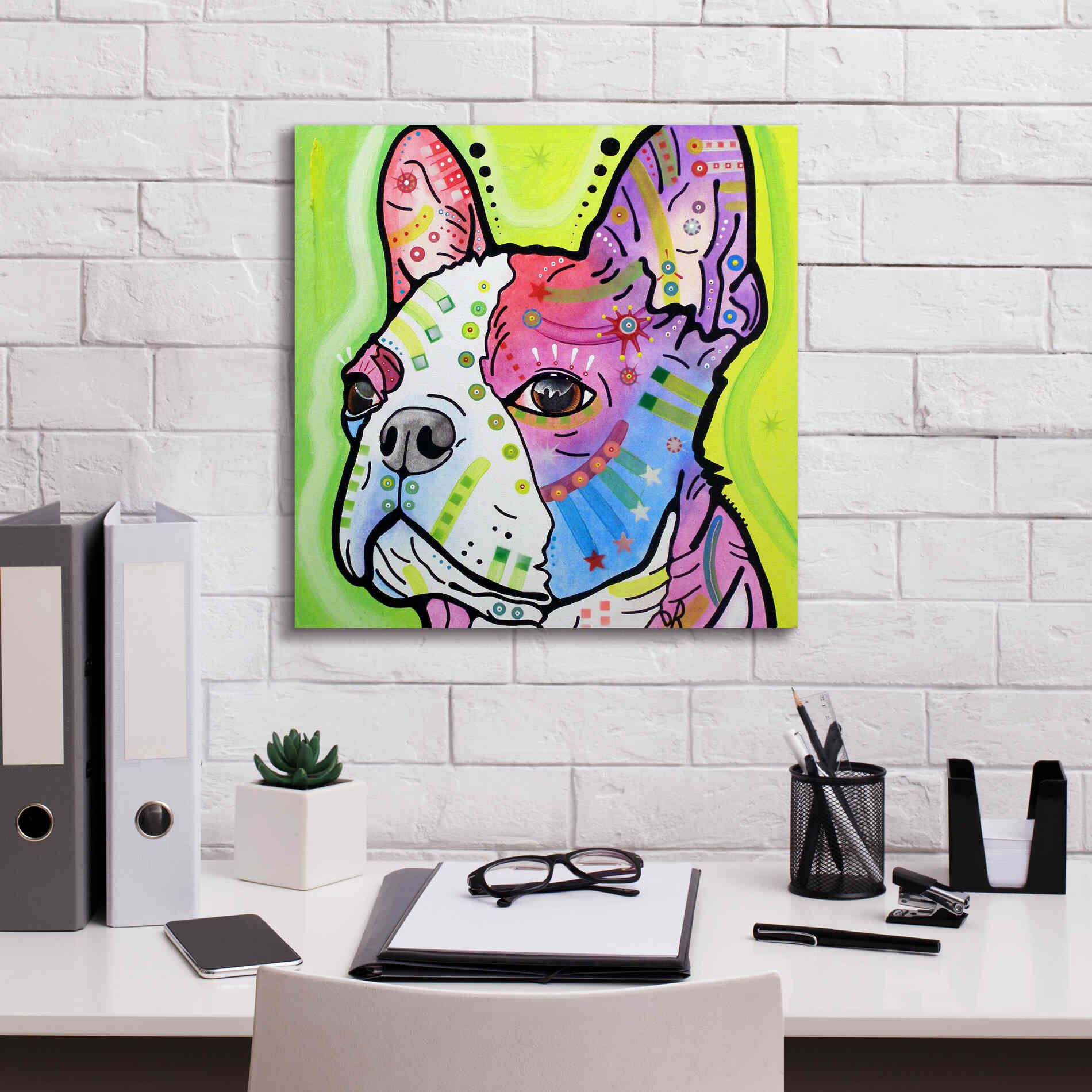 'Pride' by Dean Russo, Giclee Canvas Wall Art,18x18