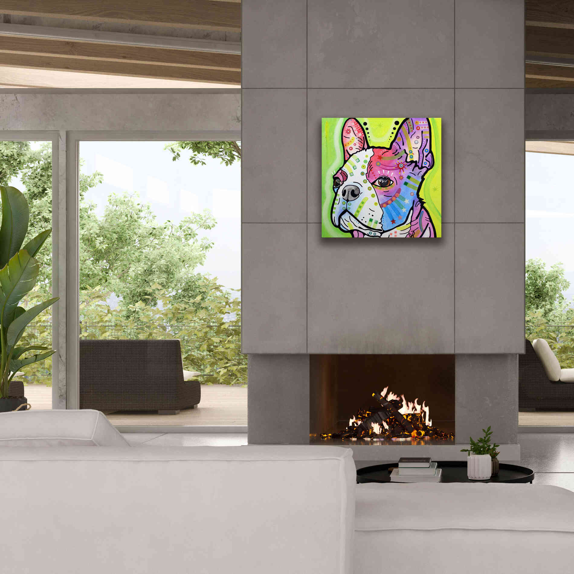 'Pride' by Dean Russo, Giclee Canvas Wall Art,26x26