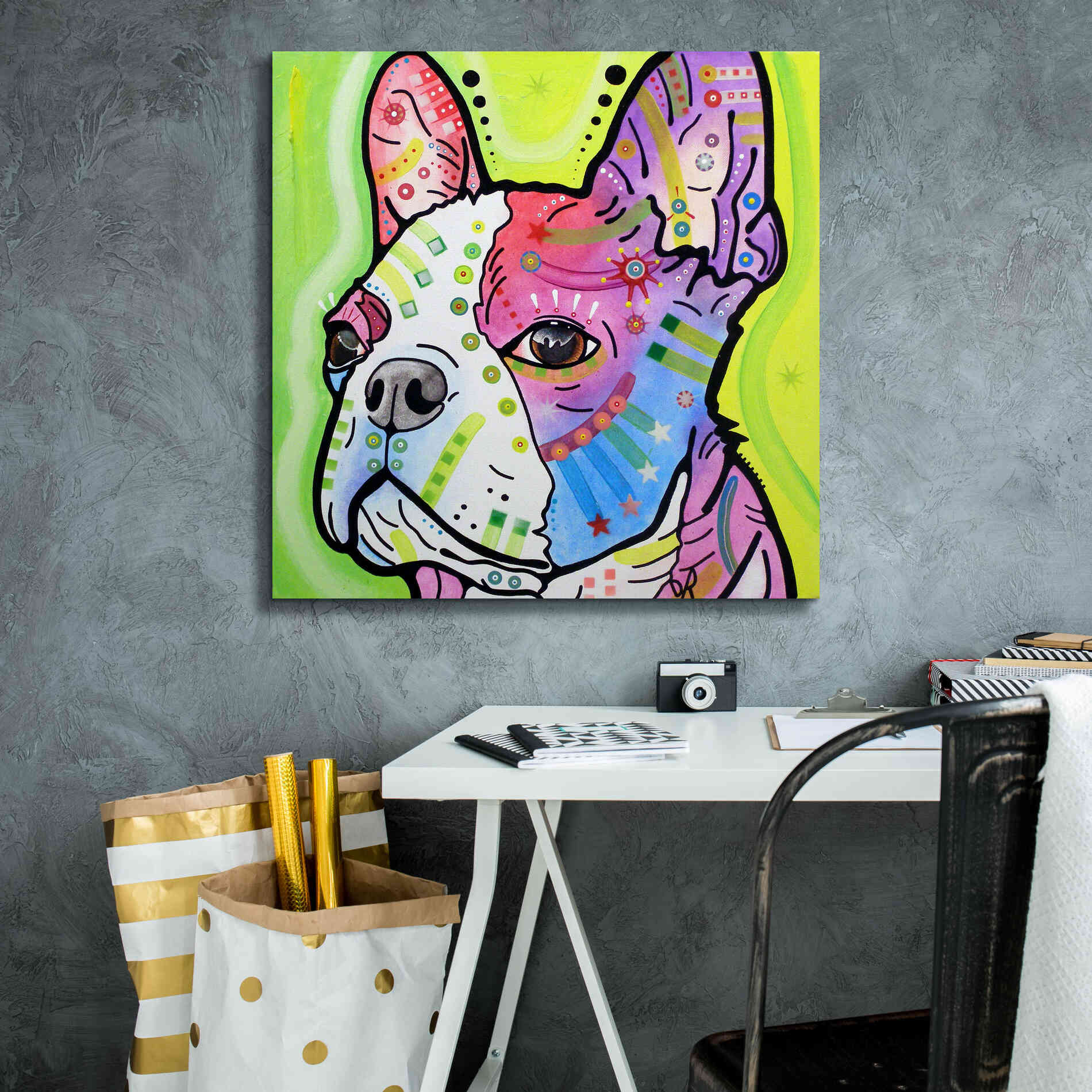 'Pride' by Dean Russo, Giclee Canvas Wall Art,26x26