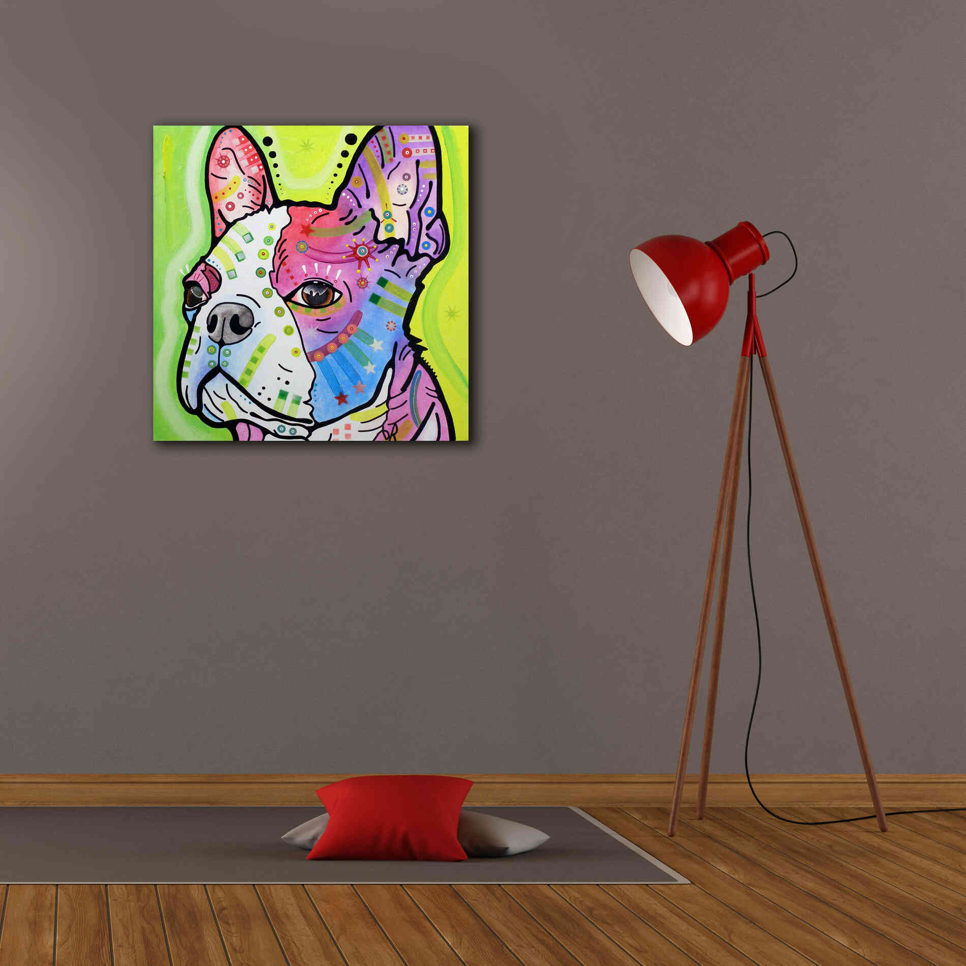 'Pride' by Dean Russo, Giclee Canvas Wall Art,26x26