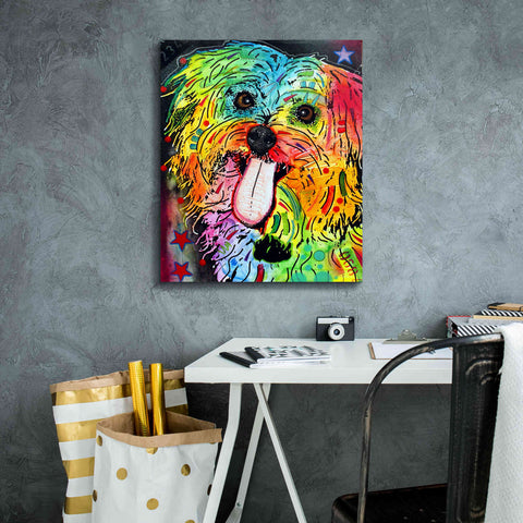 Image of 'Shih Tzu' by Dean Russo, Giclee Canvas Wall Art,20x24