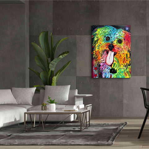 Image of 'Shih Tzu' by Dean Russo, Giclee Canvas Wall Art,40x54