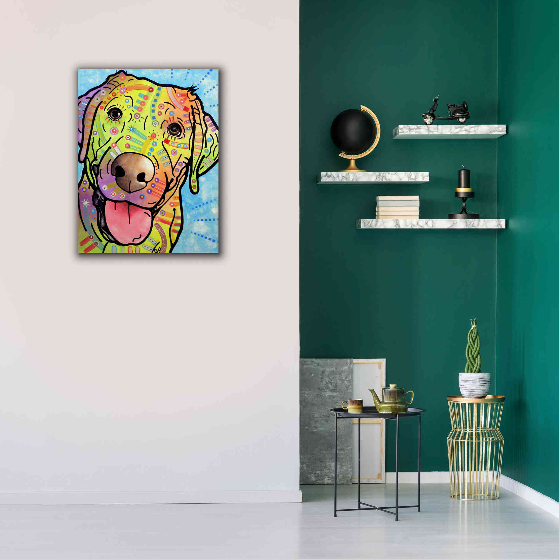 'Sunny' by Dean Russo, Giclee Canvas Wall Art,26x34