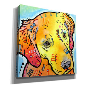 'The Golden(Ish) Retriever' by Dean Russo, Giclee Canvas Wall Art