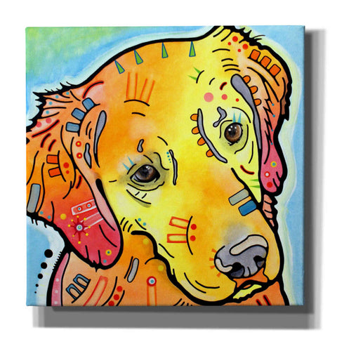 Image of 'The Golden(Ish) Retriever' by Dean Russo, Giclee Canvas Wall Art